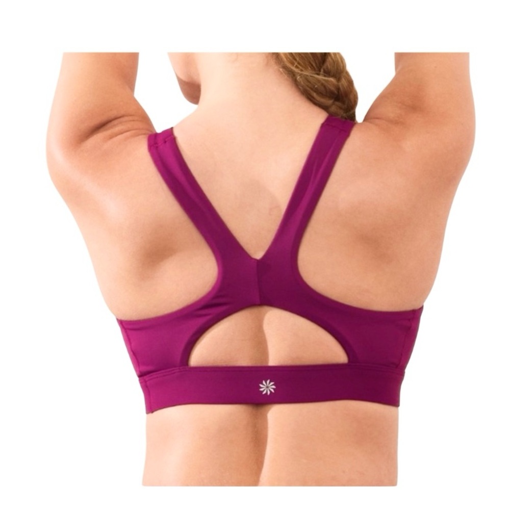 Women’s Purple Racerback Sports Bra